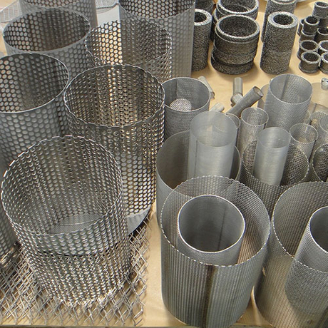 Perforated Stainless Steel Mesh Sleeve Tubing