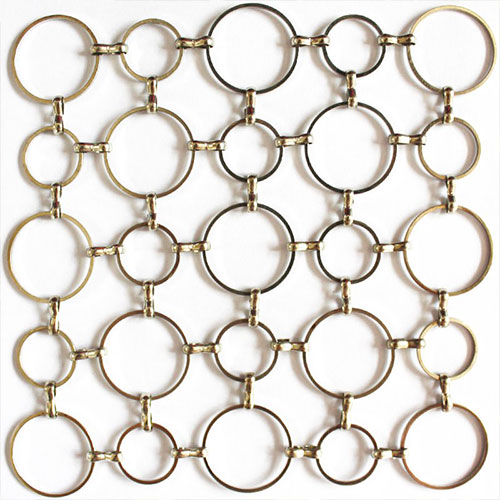 Decorative ring mesh